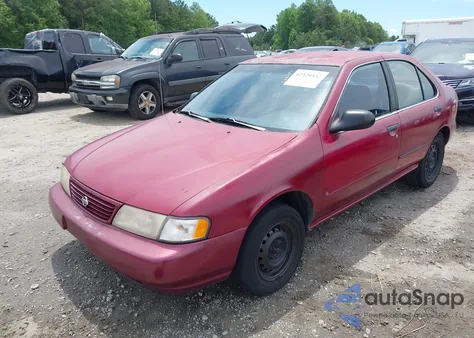 1997 Nissan Sentra Gle/Gxe/Xe from USA, damaged, VIN 1N4AB41D1VC760893